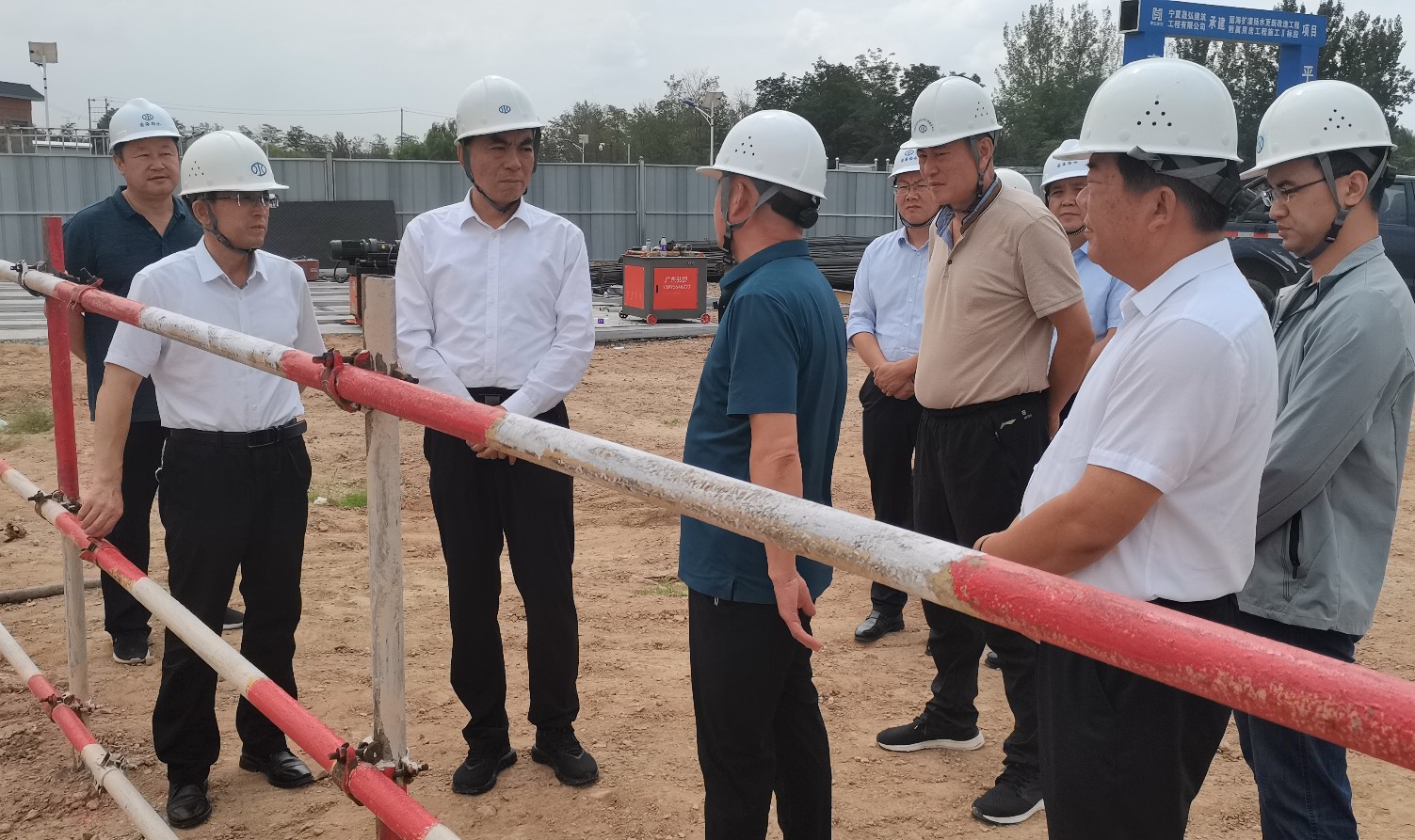 朱云调研指导重点水利工程建设_宁夏水利厅