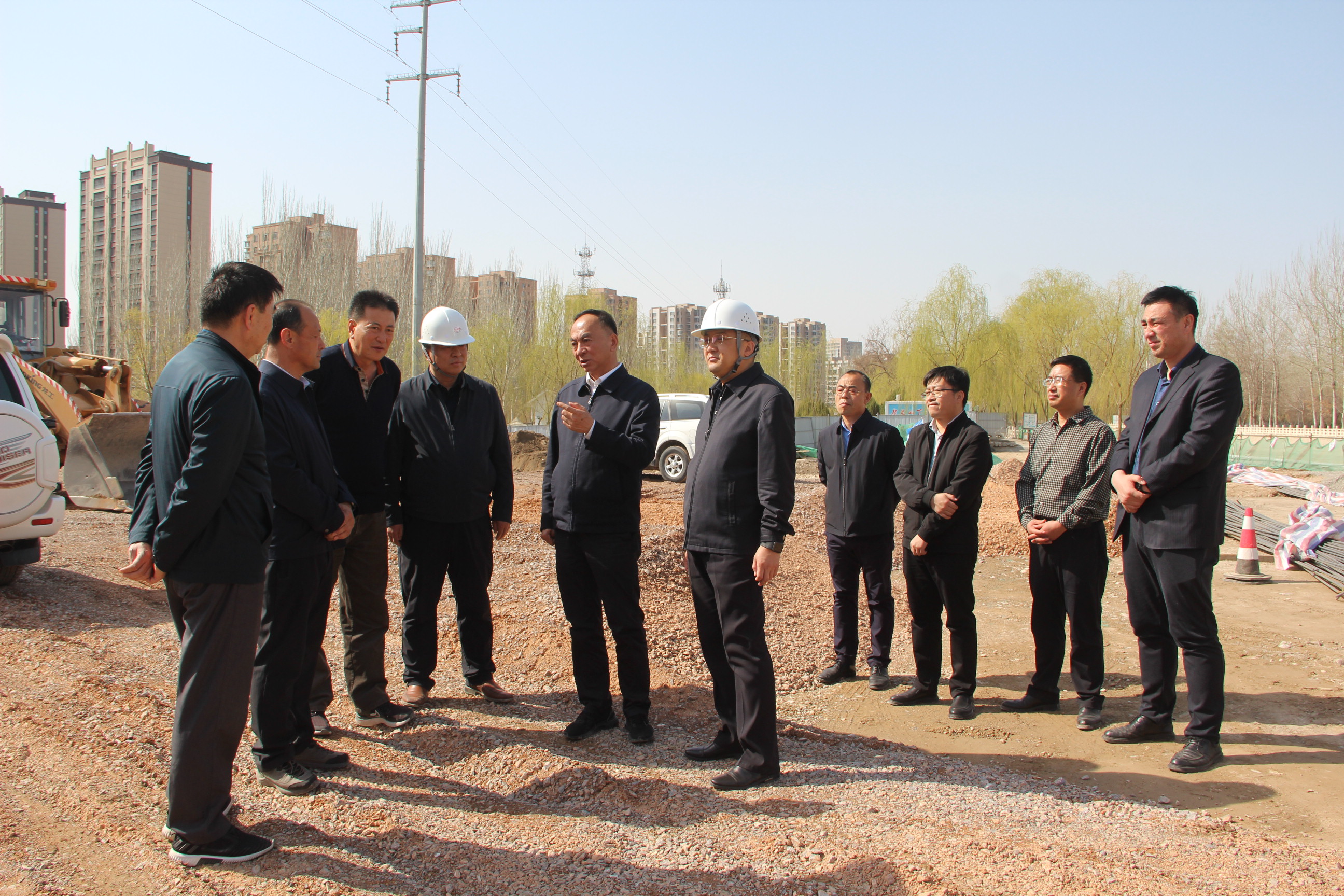 朱云调研跨唐徕渠凤徕桥暨宁城闸迁建工程情况_宁夏水利厅